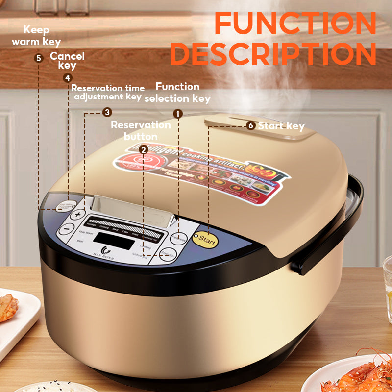 Han River Rice Cookers HRRC01GD