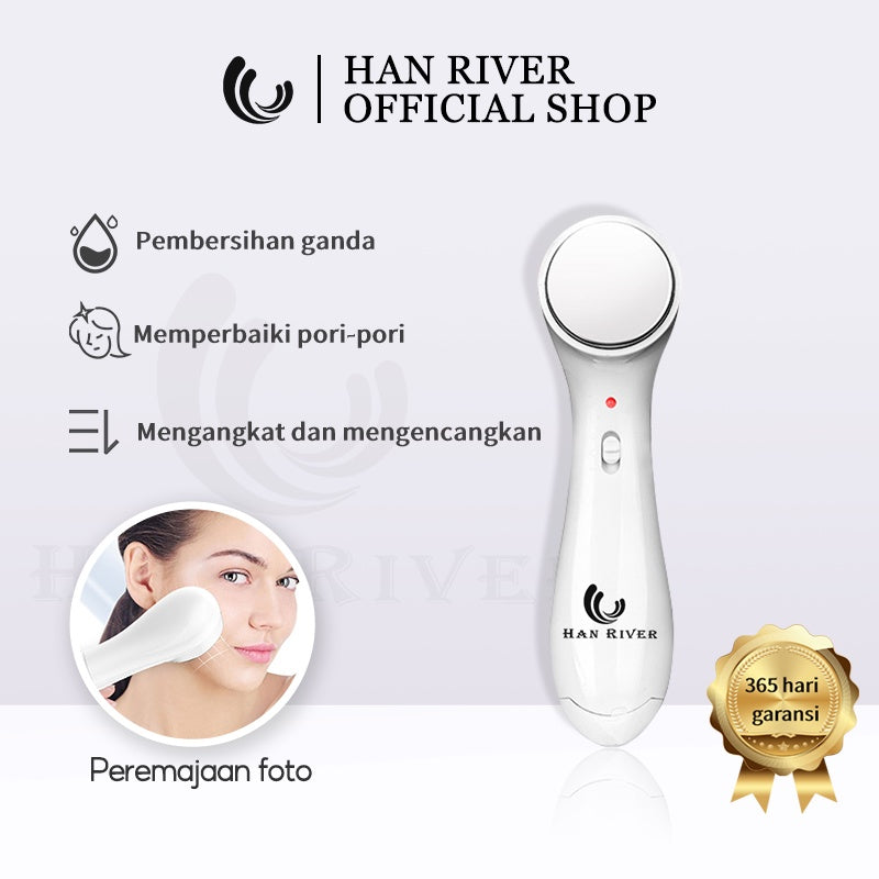 Han River Ultrasonic Ion Essence Facial Massager HRDRY01WH